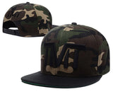 Casquette TMT camouflage, monogramme brodé noir