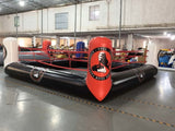 Ring de boxe gonflable pour un club de boxe