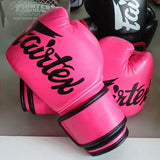 Gants de boxe Fairtex BGV14 rose, vue détaillée