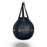 Sac de frappe rond Esprit Boxe Ø 50 cm, quatre sangles et mousqueton chromé