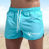 Short de plage Esprit Boxe (bleu ciel)