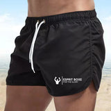 Short de plage Esprit Boxe (noir)
