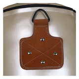 Satin angle bag