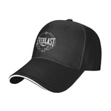 Casquette Everlast noire, logo blanc dans une couronne de lauriers