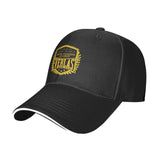 Casquette Everlast noire, écusson doré aux lauriers