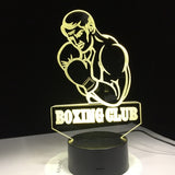 Lampe 3D boxeur Boxing Club — visuel 5
