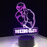 Lampe 3D boxeur Boxing Club — visuel 4