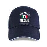 Casquette Team Canelo bleu marine, broderie Team Canelo Mexico