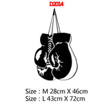 Motif paire de gants de boxe suspendus par les lacets