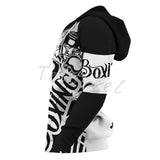sweat boxe avec logo Boxing, vue latérale