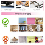 Surfaces compatibles avec la pose d'un sticker mural en vinyle adhésif