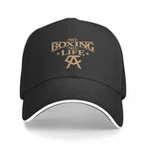Casquette No Boxing No Life noire de face