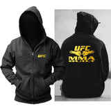 Sweat UFC, sweat à capuche, manches longues, logo UFC