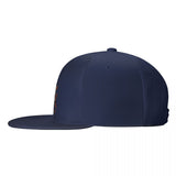 Casquette Canelo snapback de profil, visière plate de 7 cm