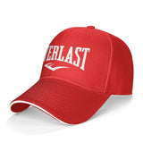 Casquette Everlast rouge, grand lettrage blanc
