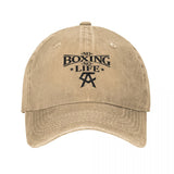 Casquette Canelo de face, logo No Boxing No Life centré