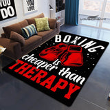 Tapis chambre ado boxe — Boxing is cheaper than therapy