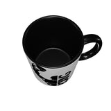 Intérieur coloré de la tasse boxe