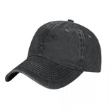 Casquette Canelo délavée noire