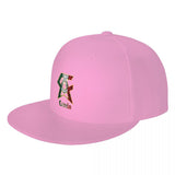 Casquette Canelo snapback rose, écusson imprimé