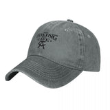 Casquette Canelo délavée gris chiné, visière courbée