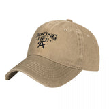 Casquette Canelo délavée beige, logo No Boxing No Life imprimé noir