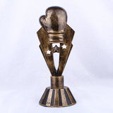 Trophée boxe vue arrière