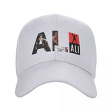 Casquette Mohamed Ali de face, lettrage ALI centré