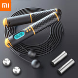 Corde à sauter électronique 2 en 1 avec câble acier et boules lestées