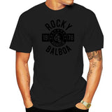 T-shirt Rocky Balboa Boxing Club noir, écusson circulaire