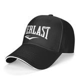 Casquette Everlast noire, grand lettrage blanc