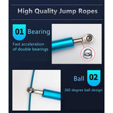 Roulements à billes de la corde à sauter boxe, rotation 360 degrés sans enchevêtrement