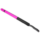 Bâton d'entraînement boxe rose fluo, mousse et poignée noire