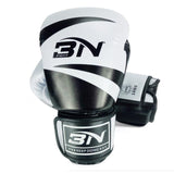 Gants de boxe 3N blanc, cuir PU