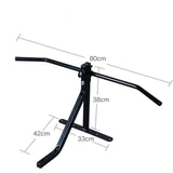 Potence sac de frappe avec barre de traction, dimensions (barre 80 cm)