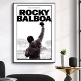 Tableau affiche du film Rocky, affiche Oscars