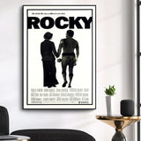 Tableau affiche du film Rocky, affiche originale 1976