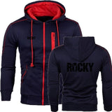 Sweat boxe ROCKY BALBOA bleu marine