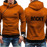 Sweat boxe Rocky Balboa couleur camel (orangé)