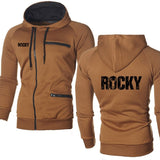 Sweat boxe rocky brun