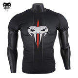 Rashguard SOTF noir manches courtes, vue de devant